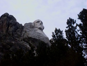 Closeup of George Washington