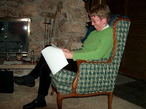 Teresa at Dick & Maureen's house