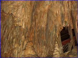 Stalactites in Mammoth Cave