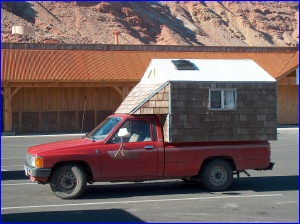 We saw this rig parked in Moab