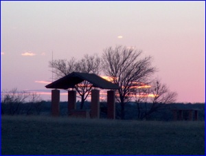 Sunset at San Angelo SP