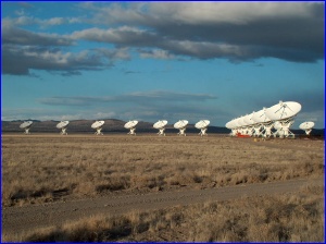 Antennae of the VLA...