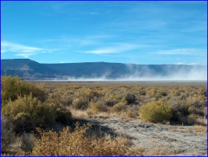 Dust Storm in the Oregon Outback