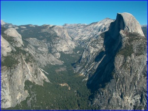 Half Dome and Tenaya Canyon
