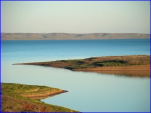 Fort Peck Lake at Sunset