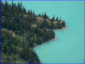 Grinnell Lake Closeup