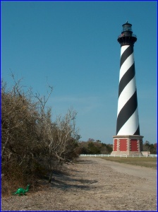 Our little friend at Hatteras Light
