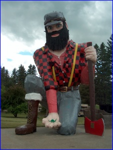 Big Lumberjack, Little Dinosaur