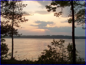 Baden Lake Sunset