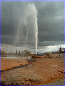 Soda Springs' Artificial Geyser