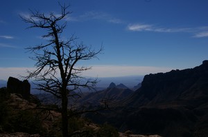 View from the top of Lost Mine Trail
