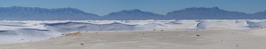 Snow on the "white" sands Snow on the "white" sands