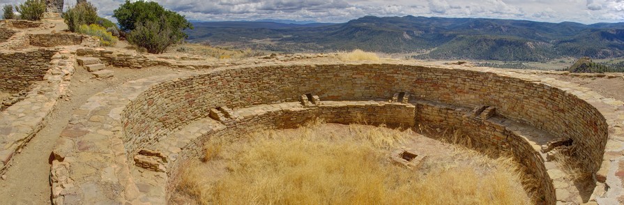 Great House Pueblo Kiva, Chimney Rock Great House Pueblo Kiva, Chimney Rock