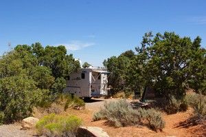 Camper and Screenhouse Camper and Screenhouse