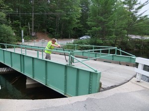 Songo Lock Bridge, Sebago Lake State Park, Maine