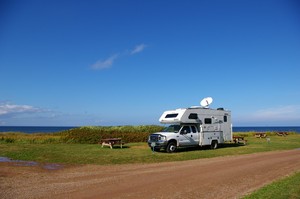 Cavendish Beach Campground, P.E.I. National Park, P.E.I.