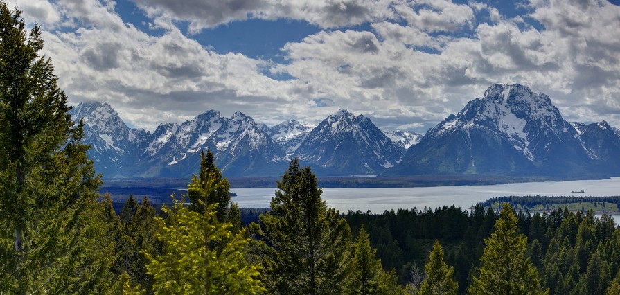 The Tetons from Signal Mountain The Tetons from Signal Mountain
