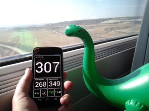 307 km/h on El Pato 307 km/h on El Pato