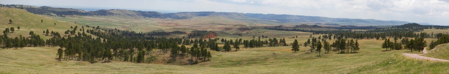 Red Valley Pano, Wind Cave