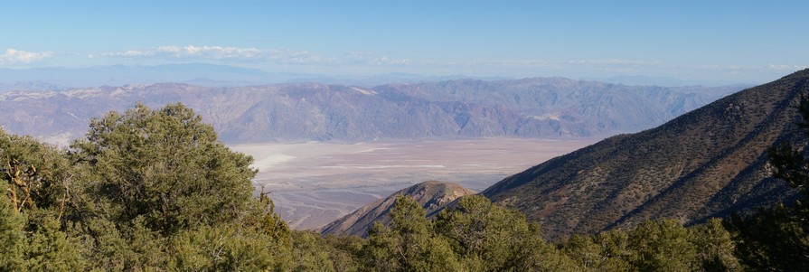 Death Valley from Wildrose Trail Death Valley from Wildrose Trail