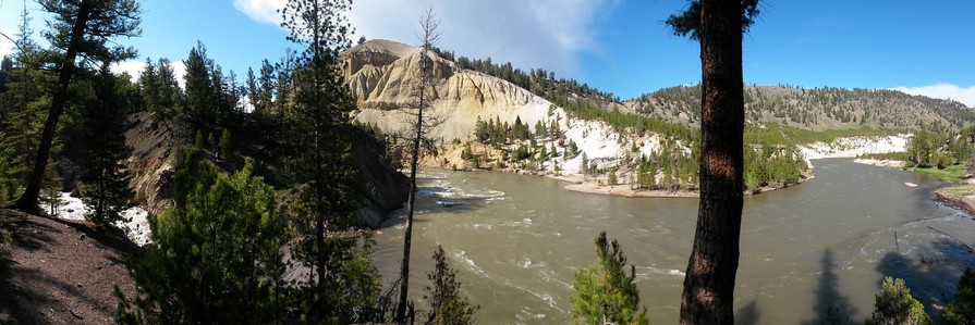 Yellowstone River, Tower Roosevelt Area Yellowstone River, Tower Roosevelt Area