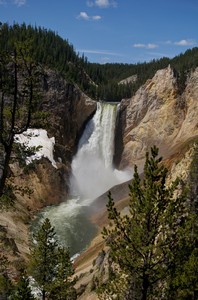Lower Falls from Red Rock Point Lower Falls from Red Rock Point