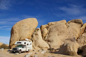 Belle Campground, Joshua Tree National Park, California Belle Campground, Joshua Tree National Park, California