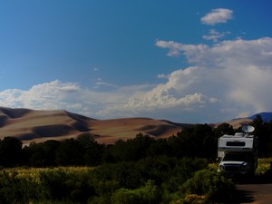 Pinyon Campground, Great Sand Dunes National Park, Colorado Pinyon Campground, Great Sand Dunes National Park, Colorado