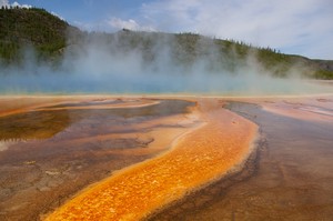 Grand Prismatic Spring, Yellowstone National Park, Wyoming Grand Prismatic Spring, Yellowstone National Park, Wyoming