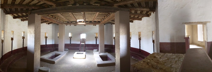 Rebuilt Great Kiva Pano