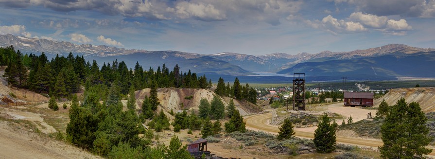 Leadville From The Mineral Belt Trail Leadville From The Mineral Belt Trail