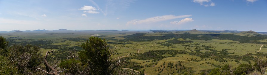 View from Capulin Volcano Rim Trail View from Capulin Volcano Rim Trail
