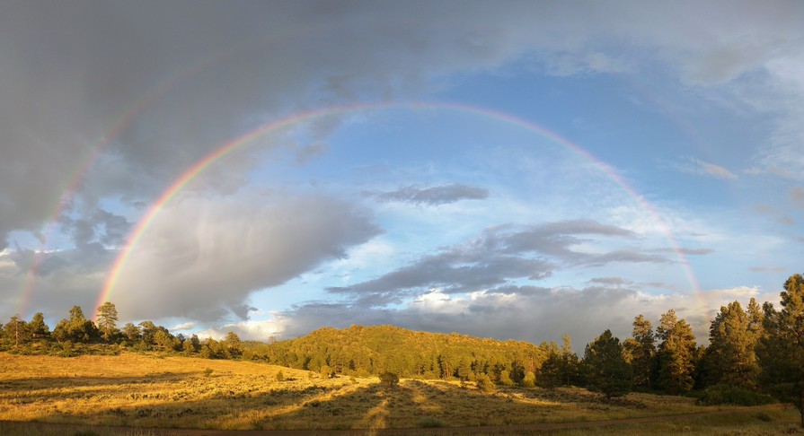 Rainbow at Sauls Creek Rainbow at Sauls Creek