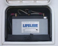 Our one poor, overworked battery